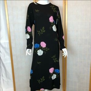 H and M floral midi dress....